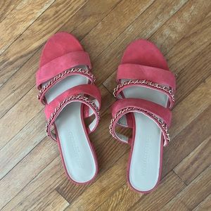 Karl Lagerfeld sandals, worn once, size 8